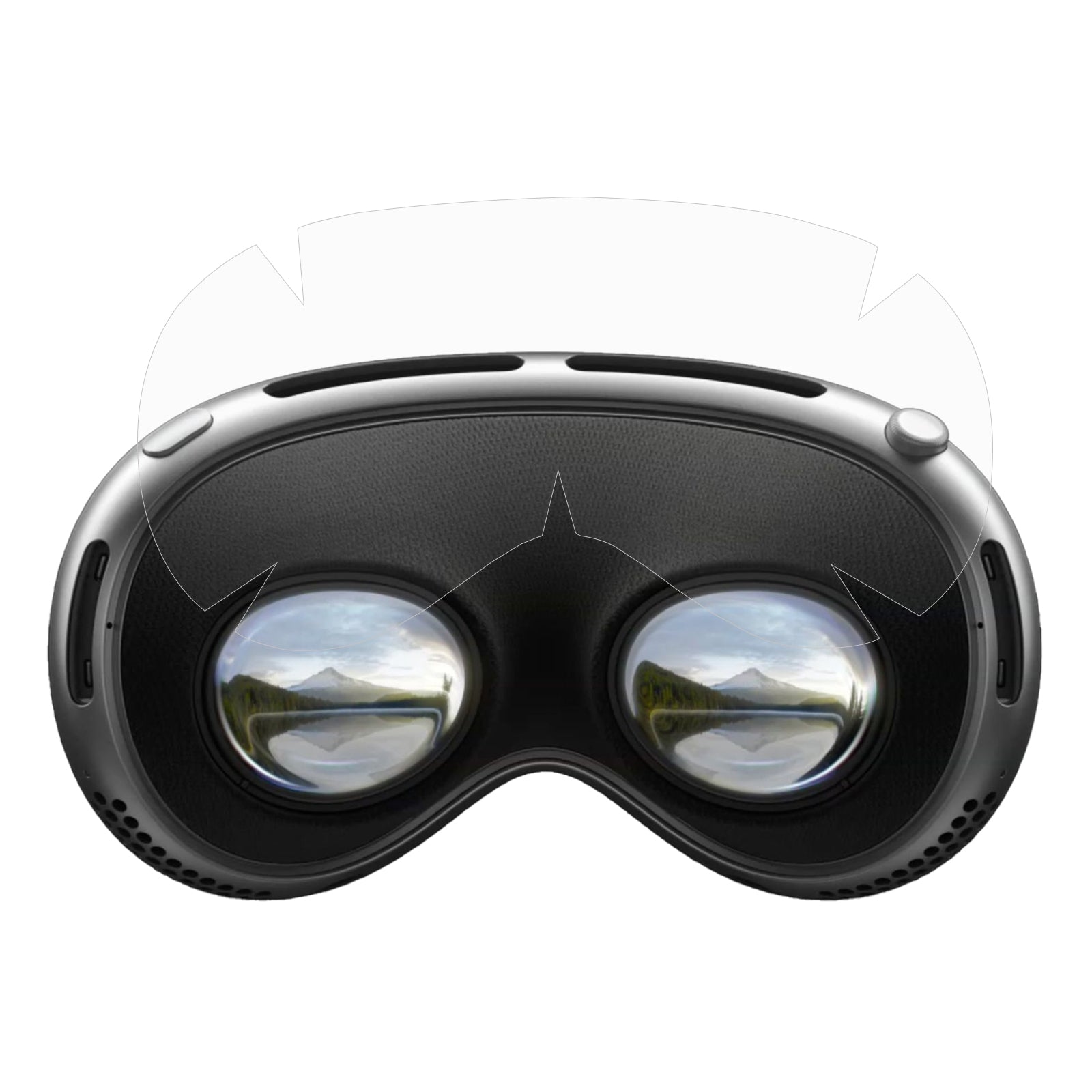 For Apple Vision Pro Screen Protector Flexible TPU Hydrogel Protective Film