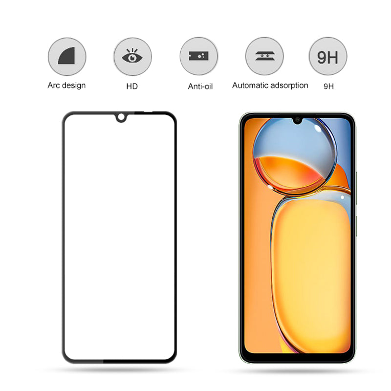 MOCOLO For Xiaomi Redmi 13C 4G / Redmi 13C 5G / Poco C65 4G Screen Protector Tempered Glass Protective Film