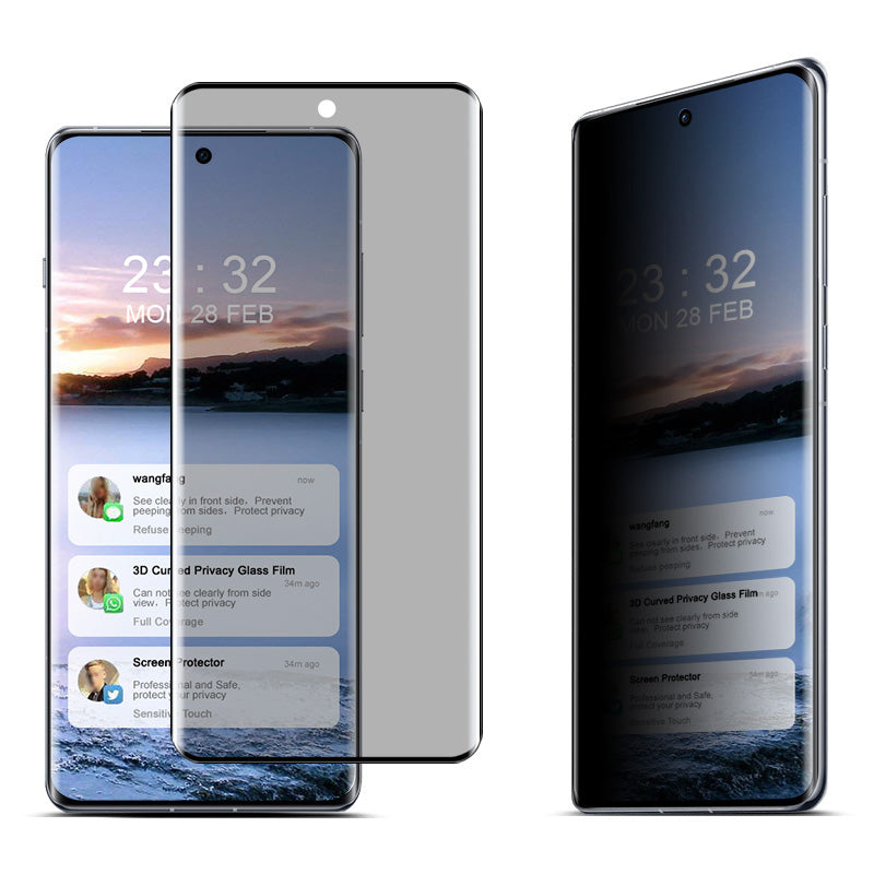 IMAK For Oppo Find X7 5G Anti-peep Screen Film Full Coverage 3D Curved Protector