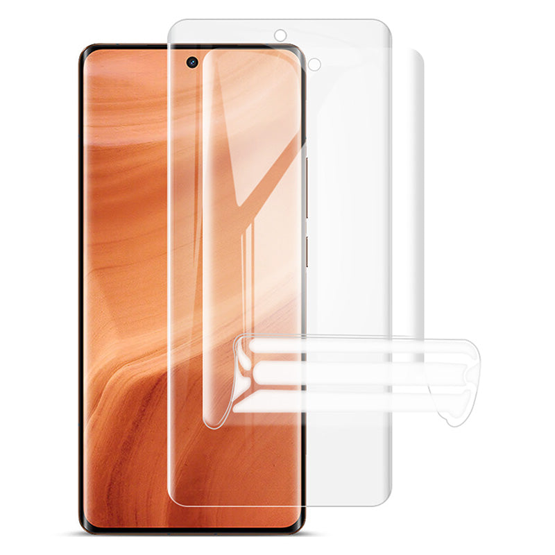 IMAK 2Pcs / Set Hydrogel Film III for Realme GT5 Pro 5G Screen Protector Soft TPU Protective Film