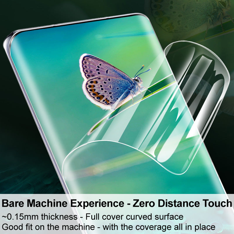 IMAK 2Pcs / Set Hydrogel Film III for Realme GT5 Pro 5G Screen Protector Soft TPU Protective Film