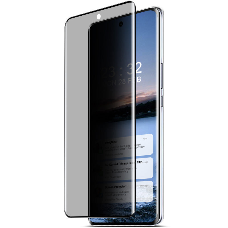 IMAK For Honor X50 GT 5G Screen Protectors Anti-peep 3D Curved Screen Film
