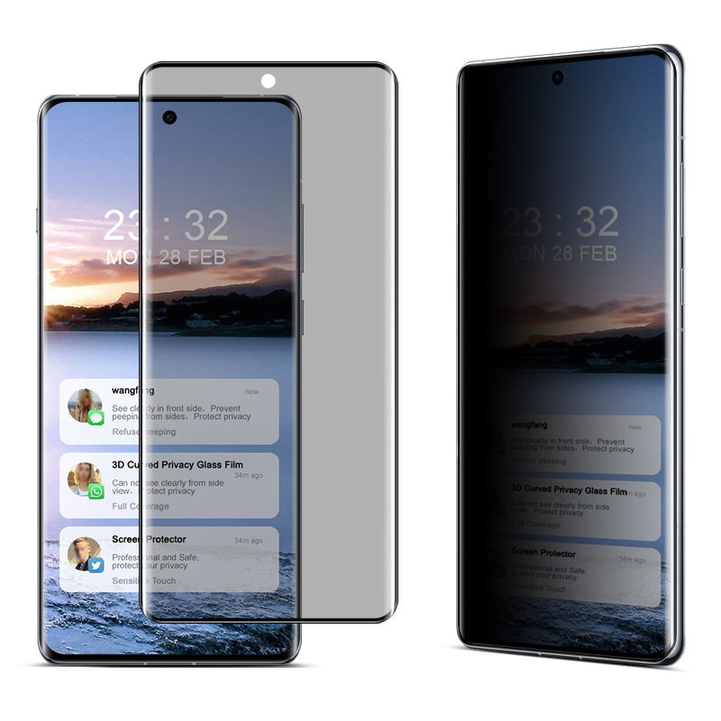 IMAK For Oppo Find X7 Ultra Screen Film Anti-peep Tempered Glass Screen Protector