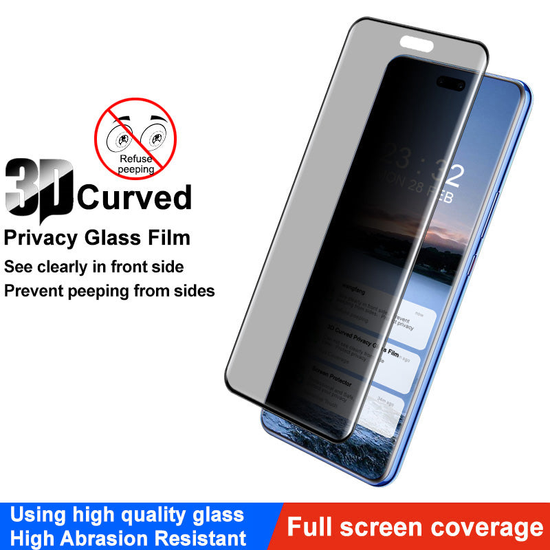 IMAK For Huawei nova 12 Pro 5G / nova 12 Ultra 5G Phone Protective Film Anti-peep 9H Screen Protector
