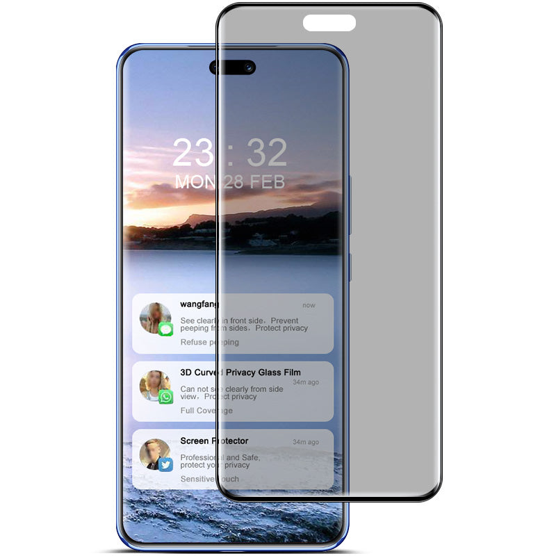 IMAK For Huawei nova 12 Pro 5G / nova 12 Ultra 5G Phone Protective Film Anti-peep 9H Screen Protector