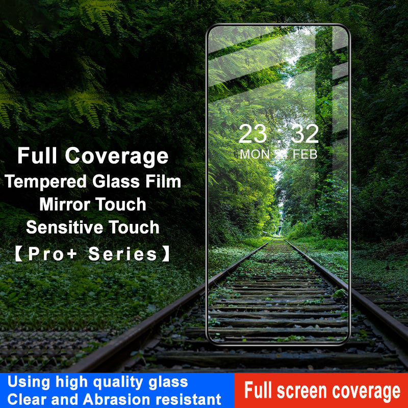 IMAK Pro+ Series For Xiaomi Poco X6 Film Tempered Glass Complete Covering Screen Protector