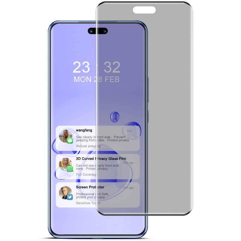 IMAK For Huawei nova 12 Pro 5G / nova 12 Ultra 5G Anti-Spy Screen Protector Tempered Glass Film