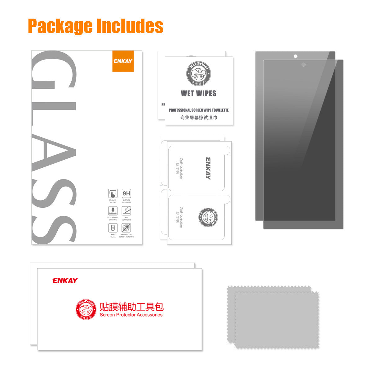 ENKAY HAT PRINCE 2Pcs For Samsung Galaxy S24 Ultra Anti-Spy Screen Protector Privacy Protection