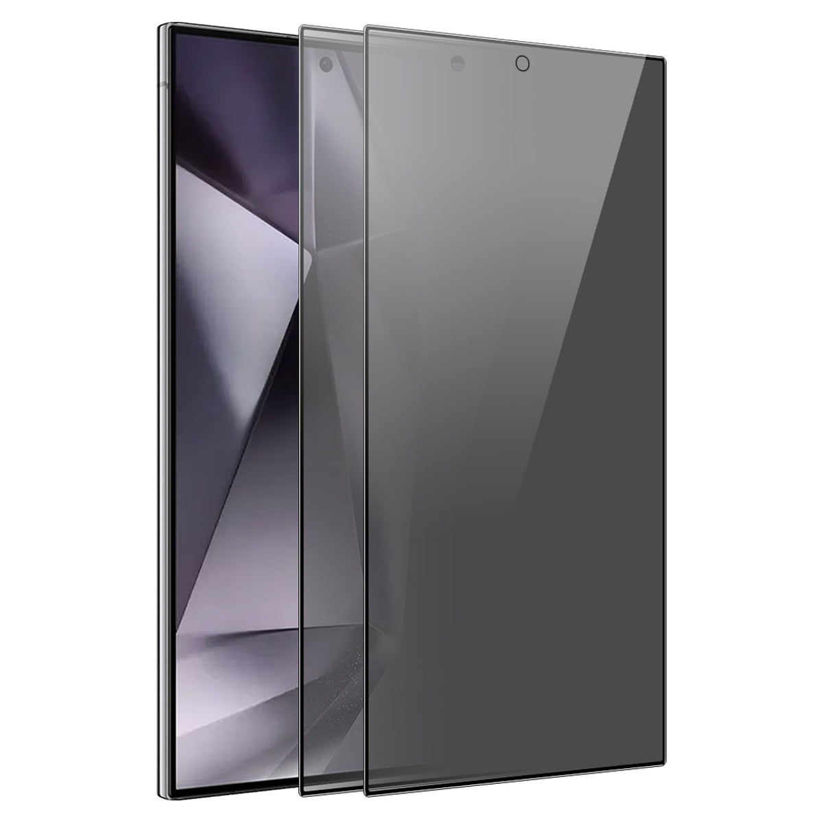 ENKAY HAT PRINCE 2Pcs For Samsung Galaxy S24 Ultra Anti-Spy High Aluminium-silicon Glass Film