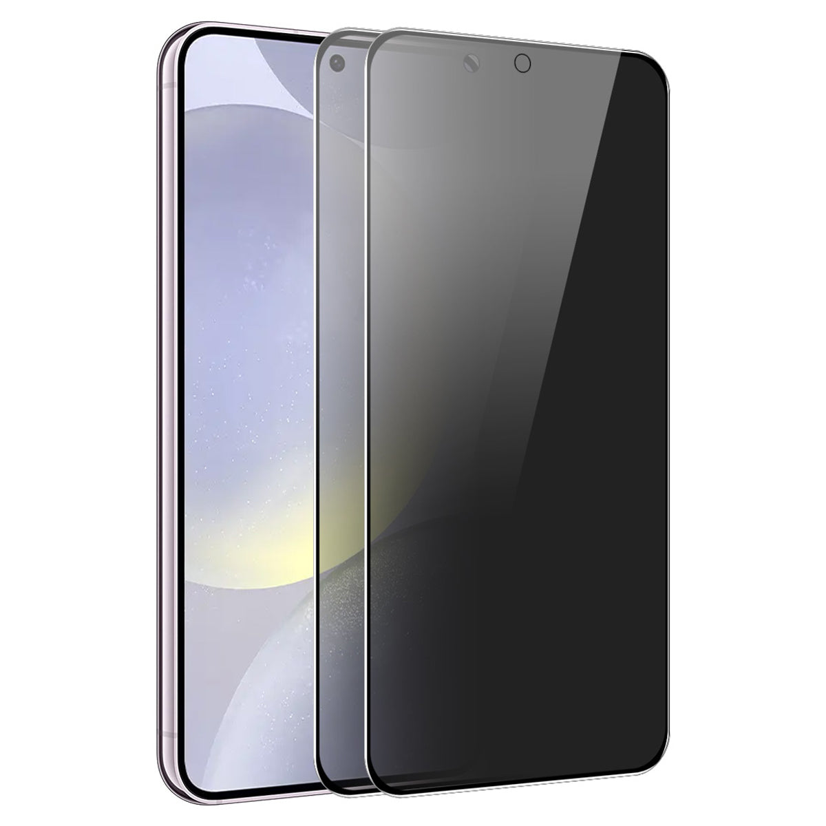 ENKAY HAT PRINCE 2Pcs For Samsung Galaxy S24+ Anti-Spy Privacy Screen Protector Silk Printing Film