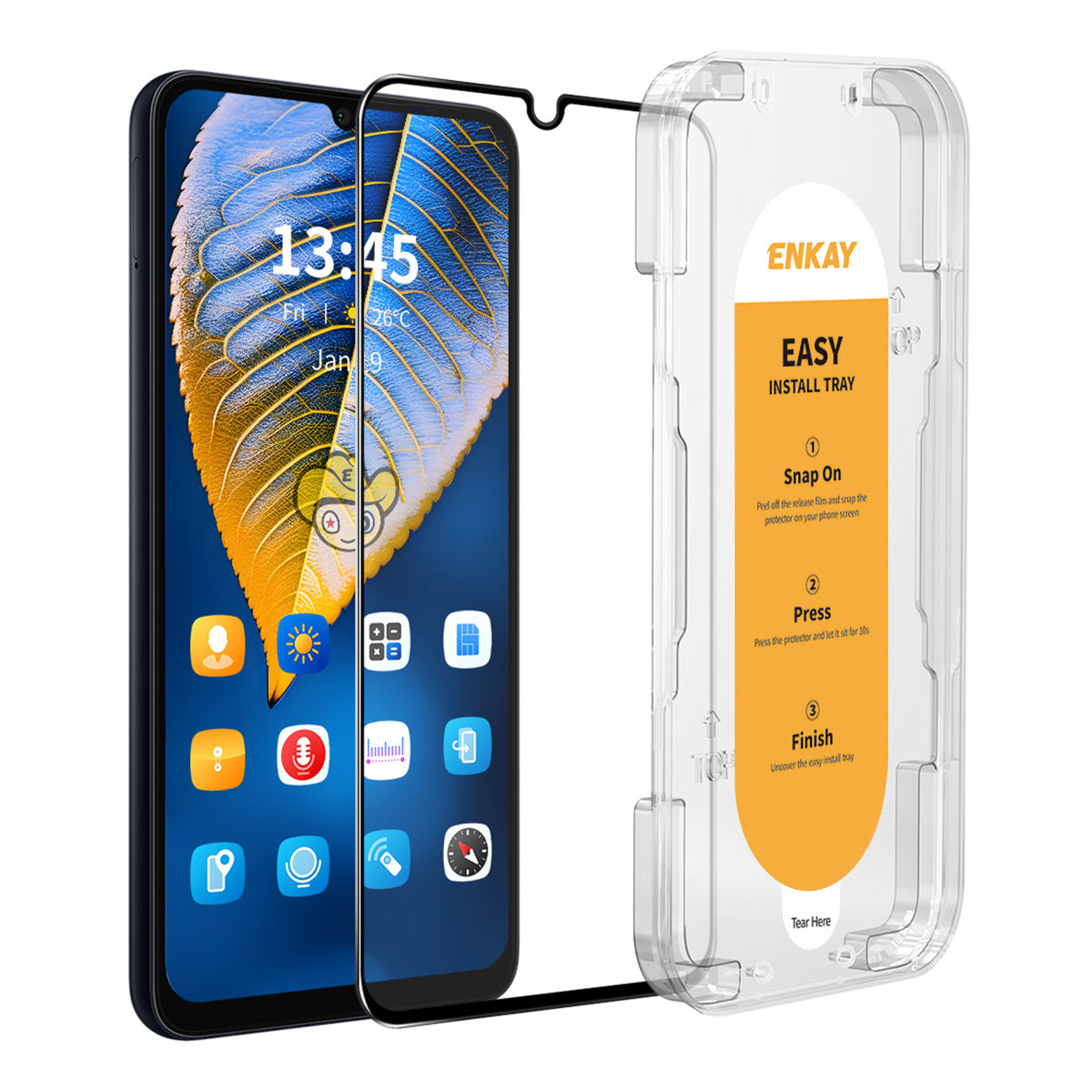 ENKAY HAT PRINCE For Honor Play7T 5G Phone Front Film Anti-explosion 9H Screen Protector