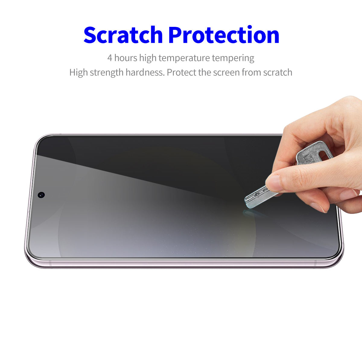 ENKAY HAT PRINCE 5Pcs For Samsung Galaxy S23 Anti-Peep Screen Protector Full Glue Complete Covering