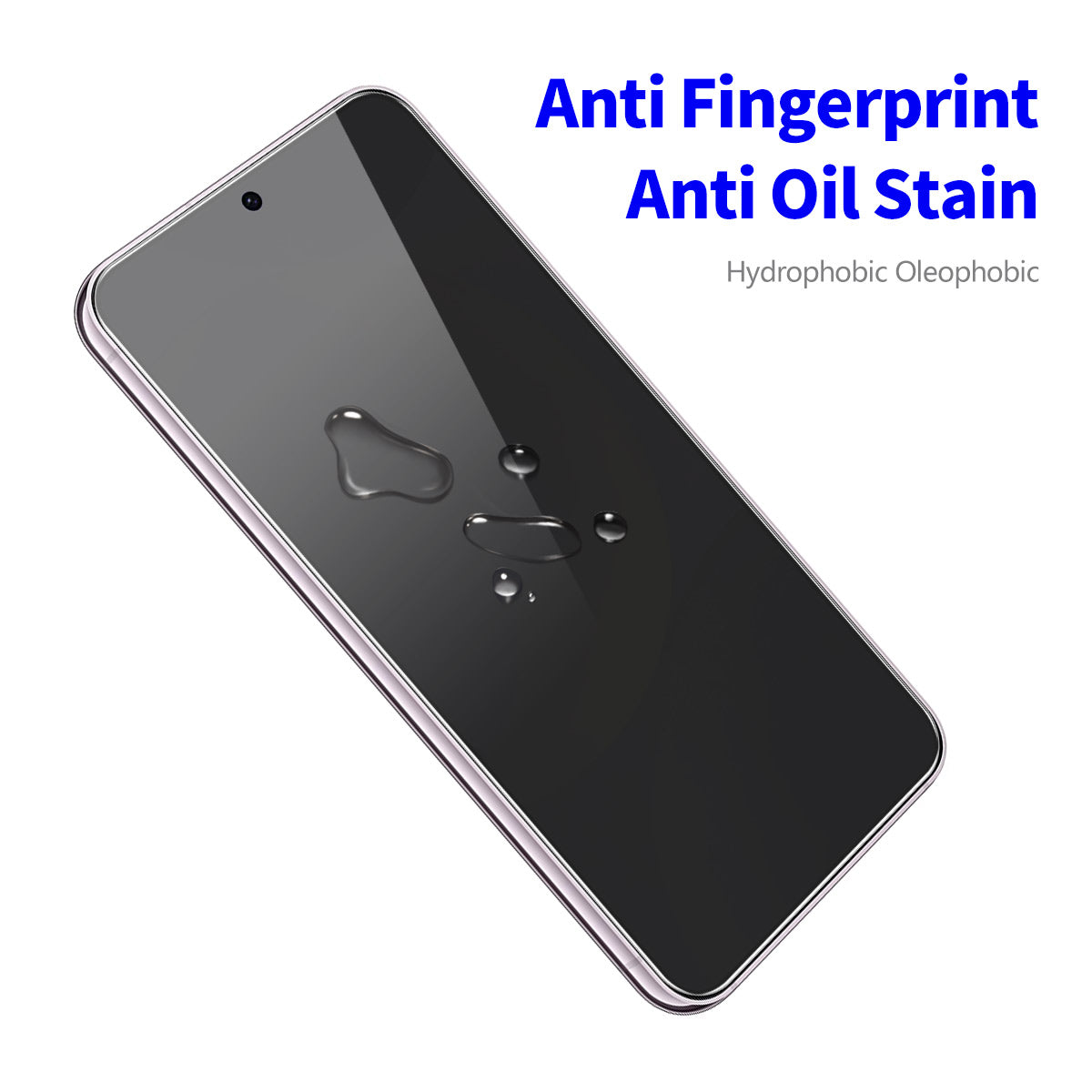 ENKAY HAT PRINCE 5Pcs For Samsung Galaxy S23 Anti-Peep Screen Protector Full Glue Complete Covering