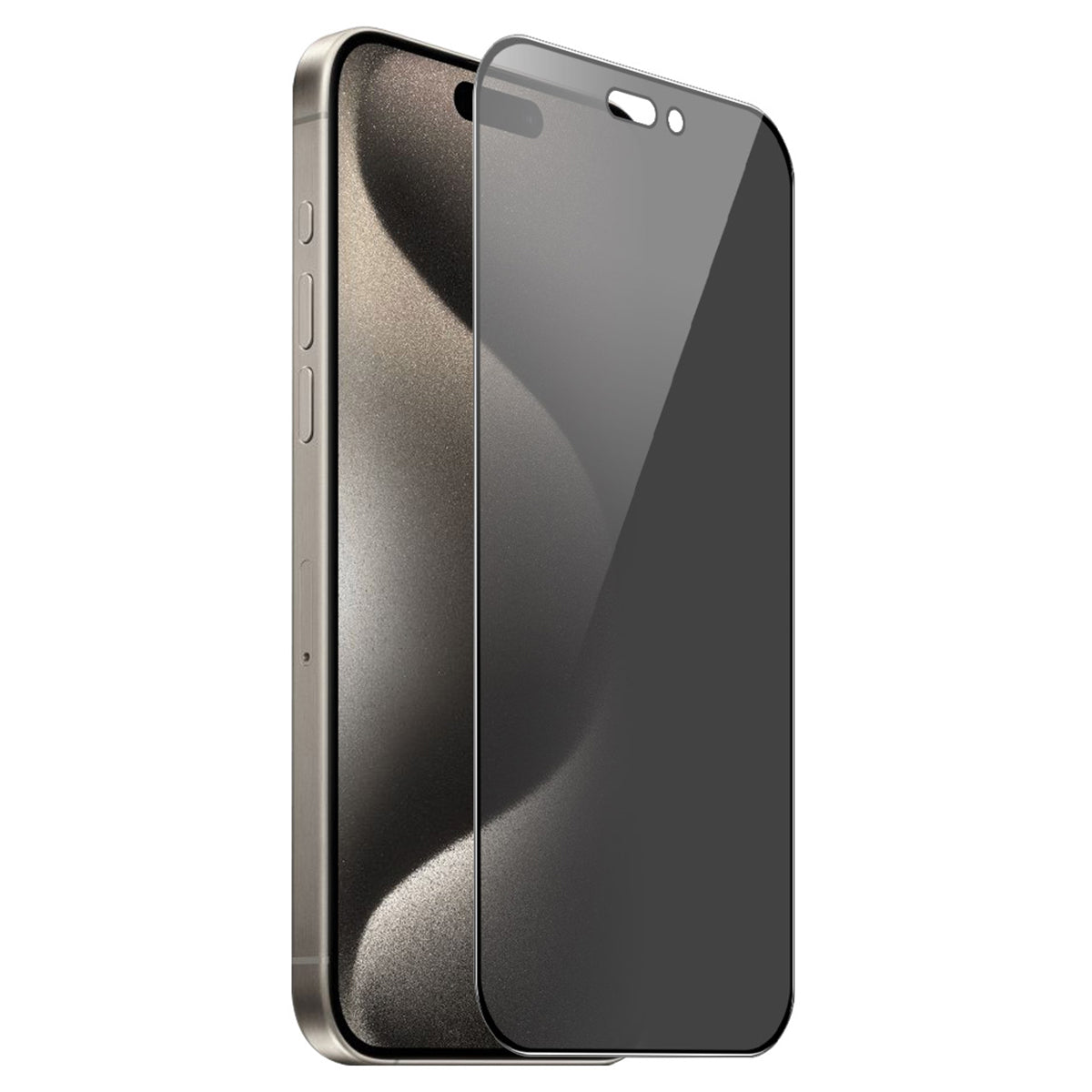 ENKAY HAT PRINCE For iPhone 15 Pro Screen Protector Anti-Spy Scratch-resistant 9H Film