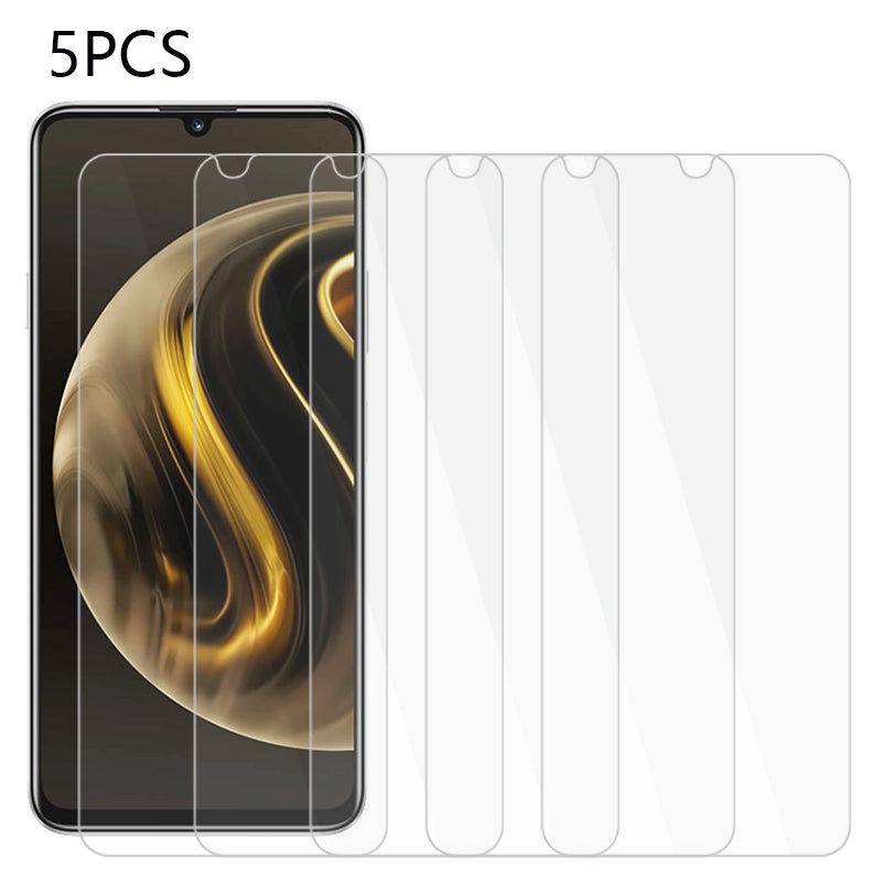 5PCS For Huawei Enjoy 70 4G / nova Y72 4G Screen Protector Anti-explosion 0.3mm 2.5D Tempered Glass Film