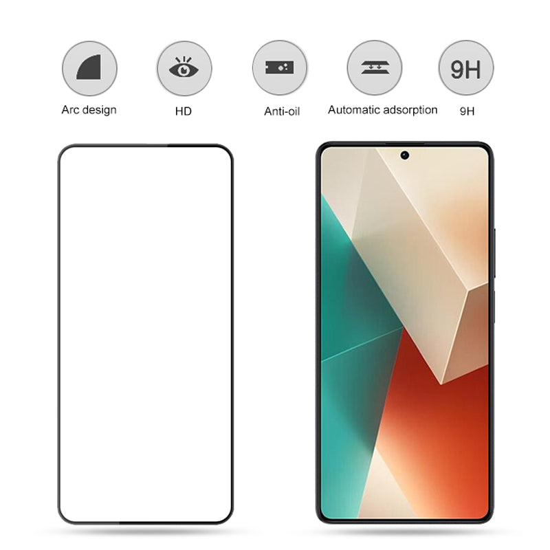 MOCOLO For Xiaomi Redmi Note 13 4G Full Screen Protector HD Clear Silk Printing Film