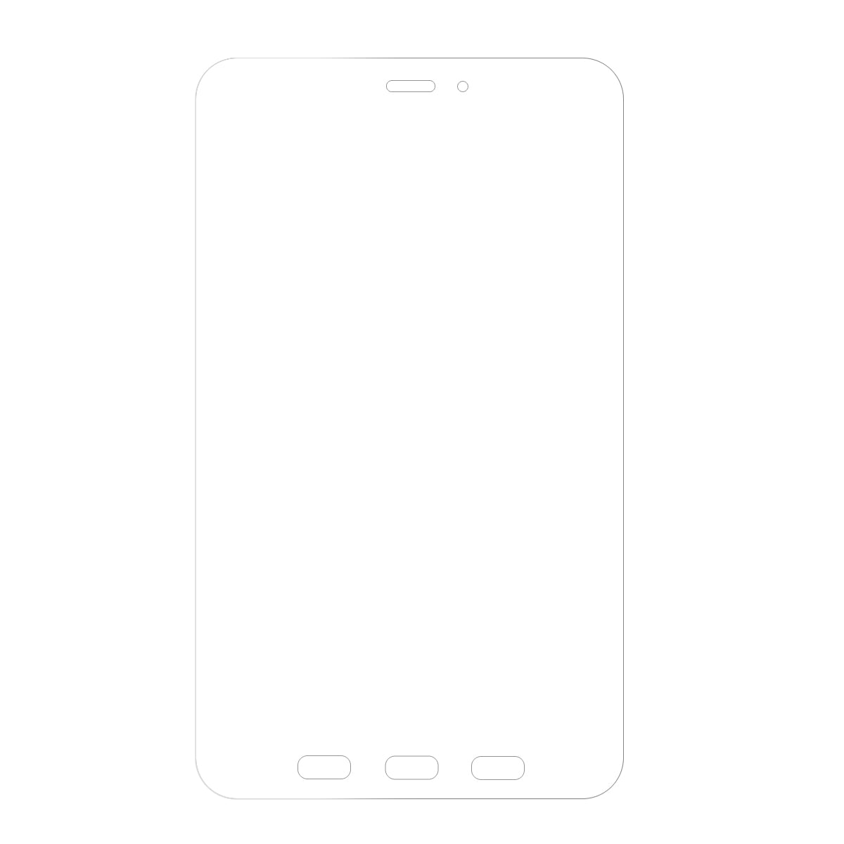 For Samsung Galaxy Tab Active5 Screen Protector Clear PET Tablet Film High Touch Sensitivity