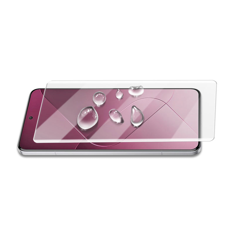 AMORUS For Xiaomi 14 Ultra UV Liquid Screen Protector Full Cover Tempered Glass Film