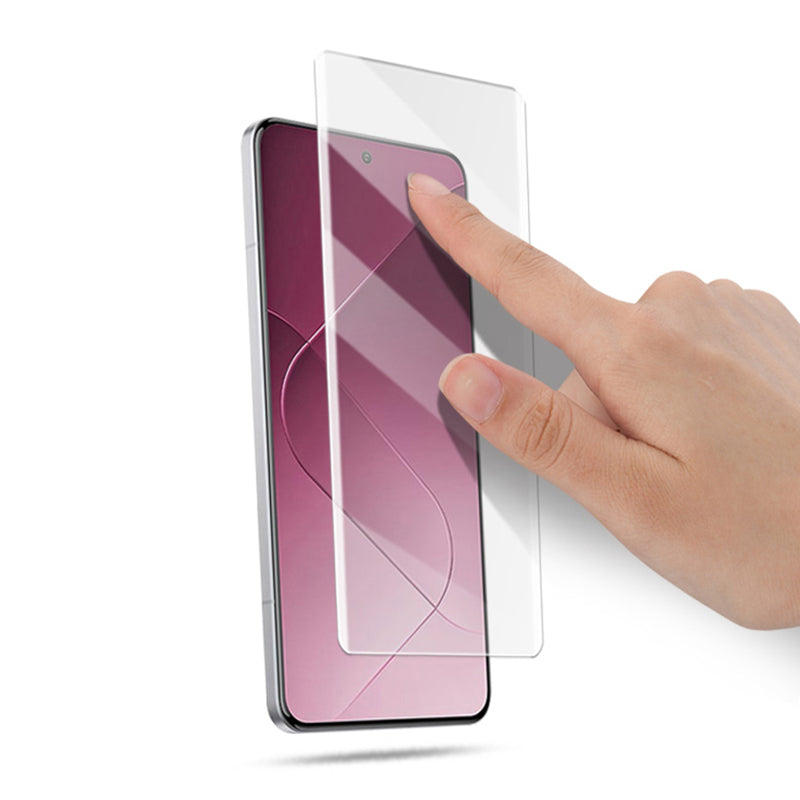 AMORUS For Xiaomi 14 Ultra UV Liquid Screen Protector Full Cover Tempered Glass Film