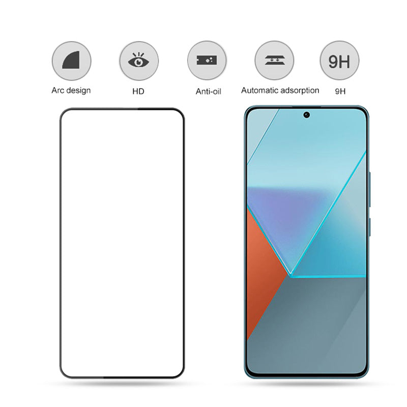 MOCOLO For Xiaomi Redmi Note 13 Pro 4G / Poco M6 Pro 4G Screen Protector Full Glue Clear Film