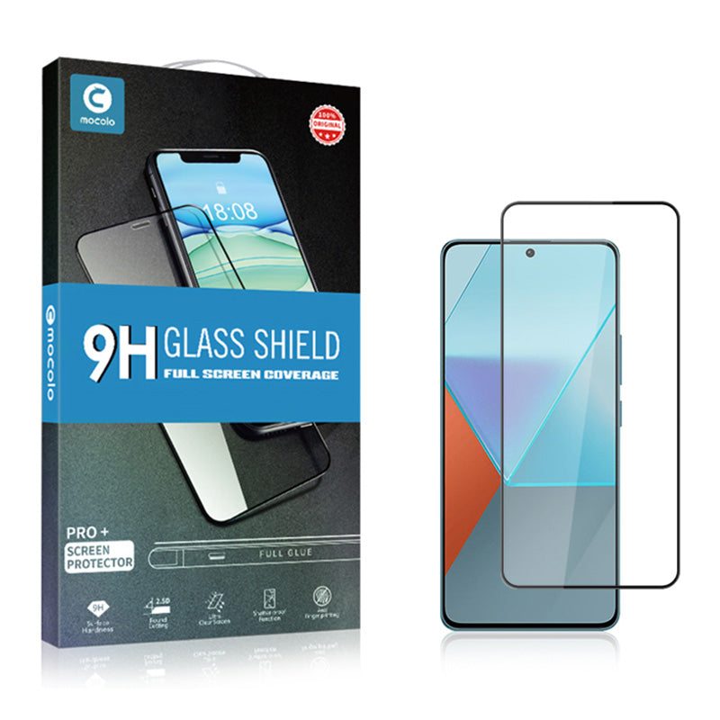 MOCOLO For Xiaomi Redmi Note 13 Pro 4G / Poco M6 Pro 4G Screen Protector Full Glue Clear Film