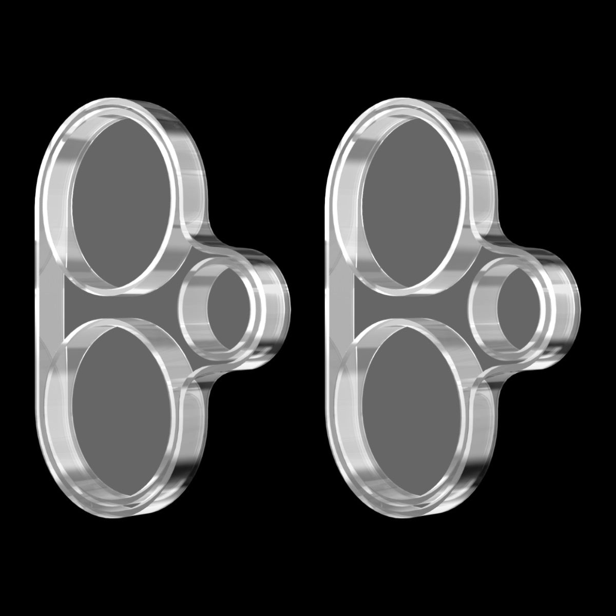 ENKAY HAT PRINCE 2Pcs For Xiaomi Redmi Note 13 Pro+ 5G Camera Lens Protector Tempered Glass Lens Film