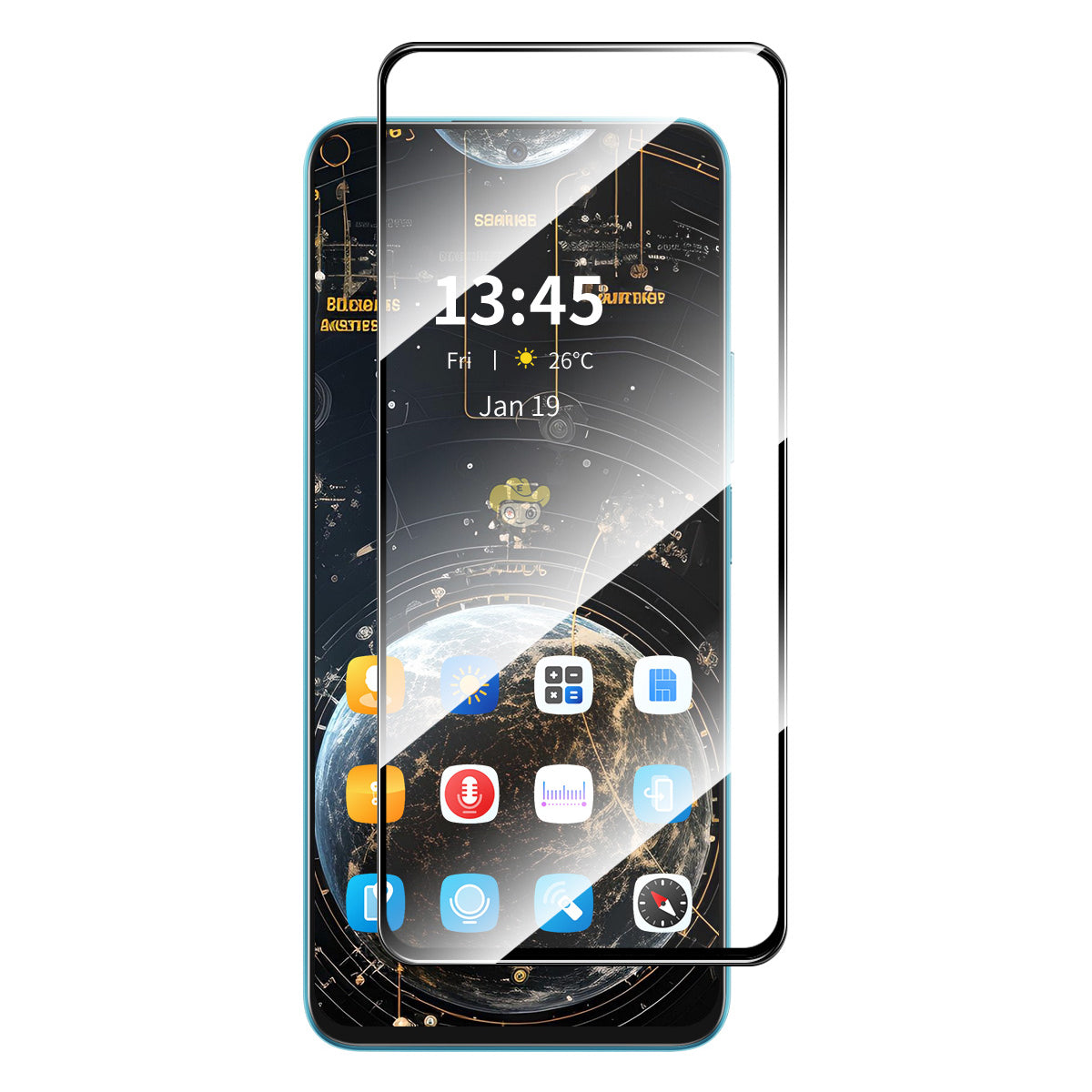 ENKAY HAT PRINCE For Motorola Moto G Play (2024) 4G Screen Protector High Aluminium-silicon Glass 0.26mm 9H Film