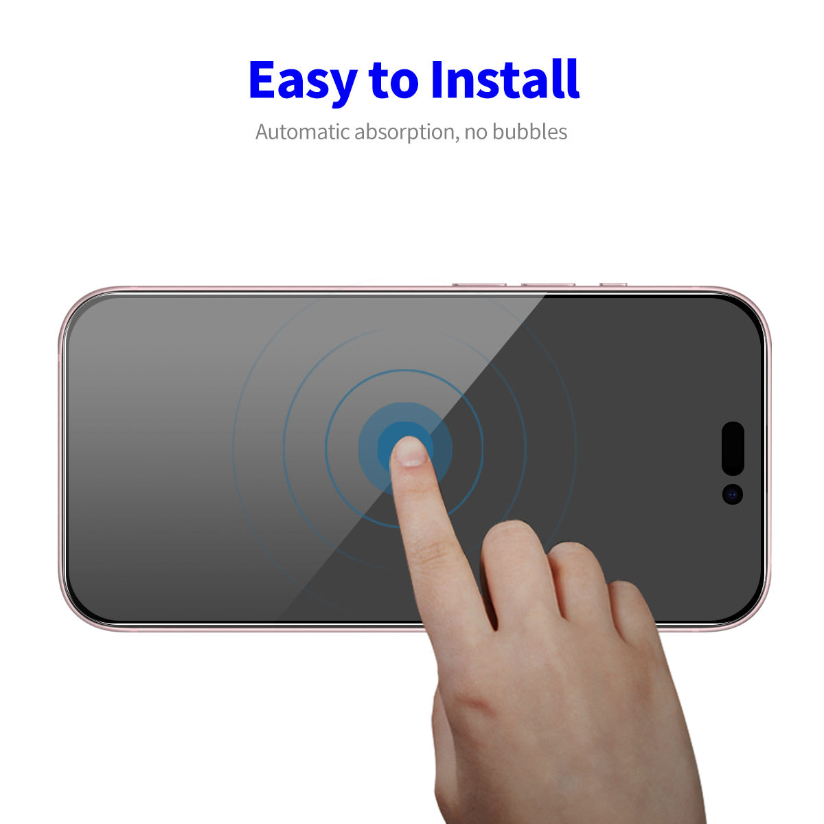ENKAY HAT PRINCE For iPhone 14 Plus Screen Protector with Easy Installation Tool Anti-Spy Full Cover Film