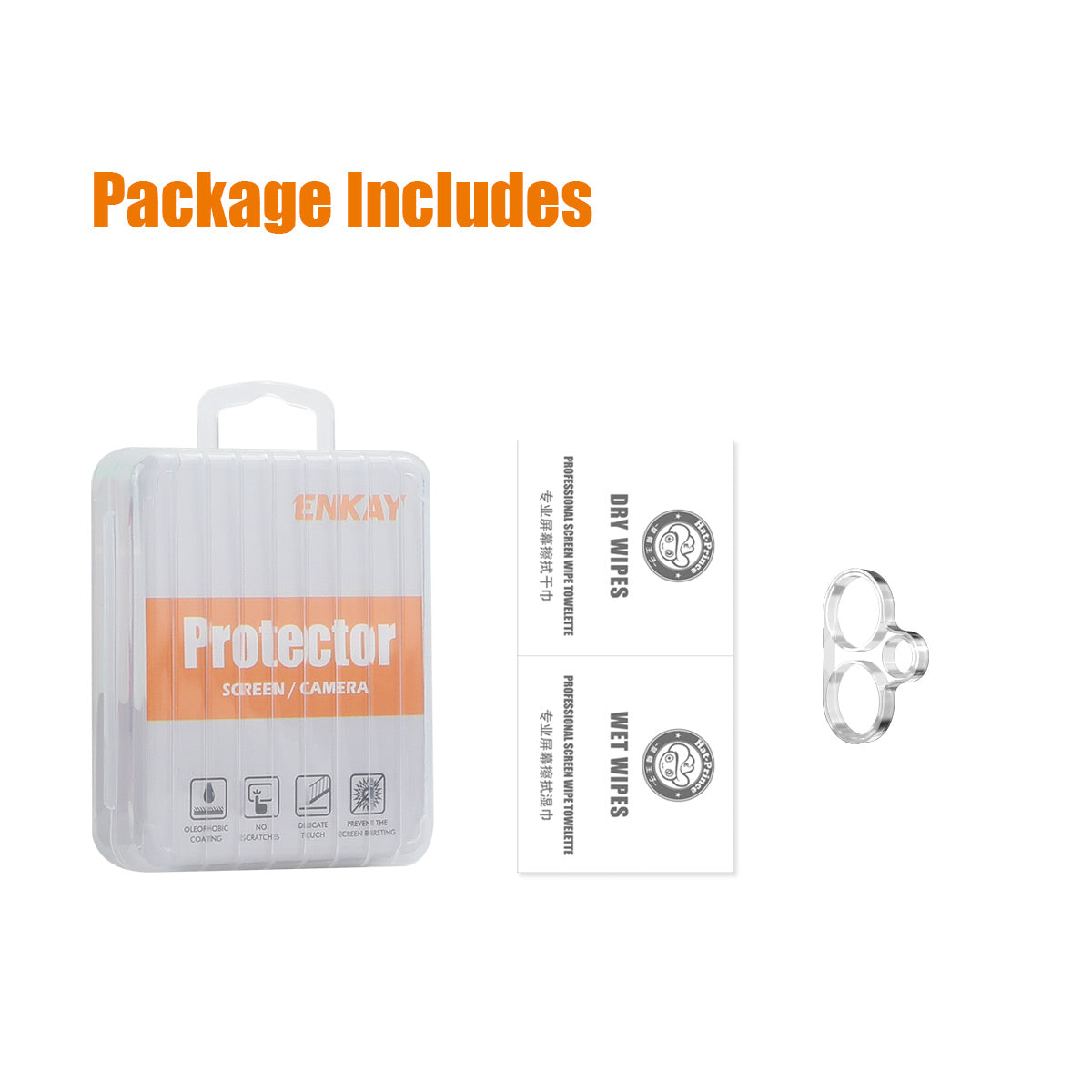 ENKAY HAT PRINCE For Xiaomi Redmi Note 13 Pro+ 5G Camera Lens Protector Tempered Glass, Anti-Scratch