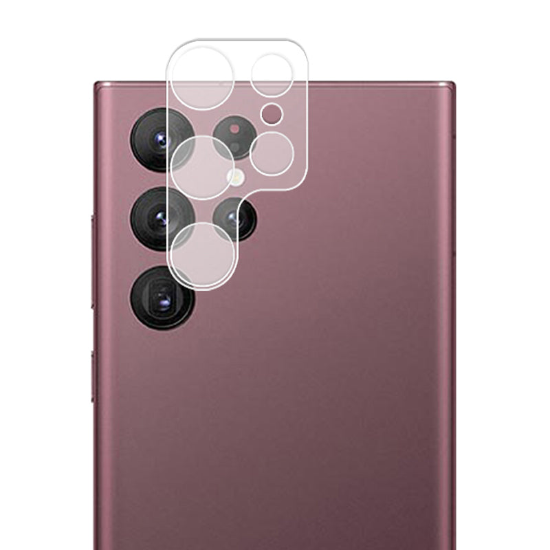 AMORUS For Samsung Galaxy S24 Ultra Camera Lens Protector Silk Printing Rear Lens Film