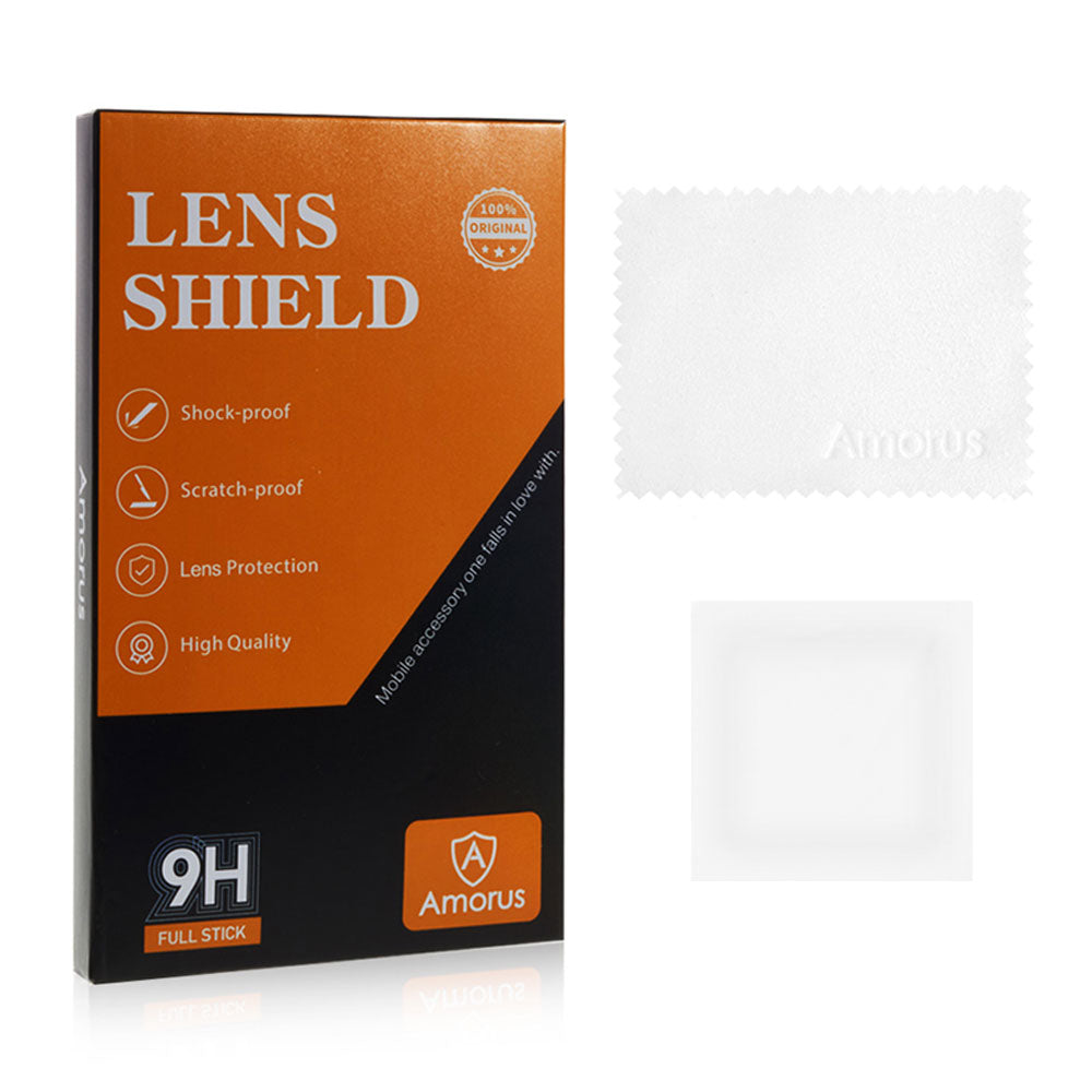 AMORUS For Samsung Galaxy S24 Ultra Camera Lens Protector Silk Printing Lens Film