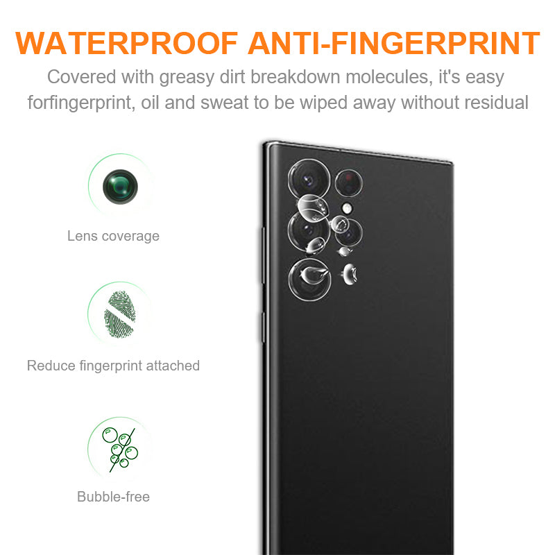 AMORUS For Samsung Galaxy S24 Ultra 1 Set Camera Lens Protector Tempered Glass Lens Film