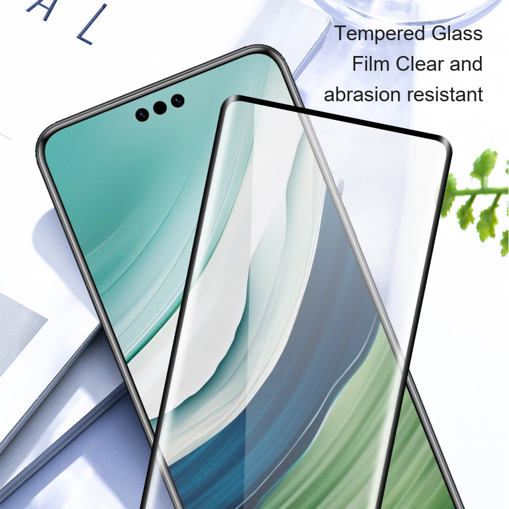 AMORUS 2Pcs For Huawei nova 12 5G Screen Protector Tempered Glass Full Glue Silk Printing Film
