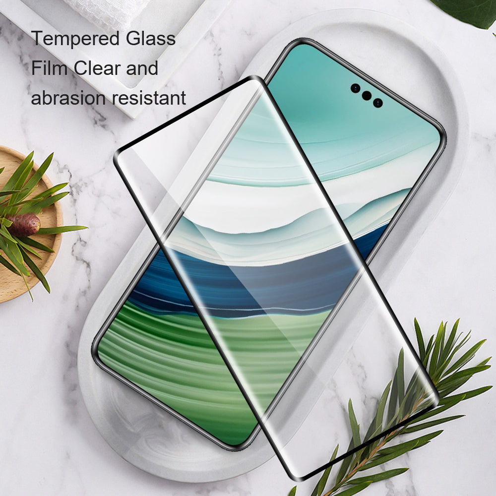 AMORUS 2Pcs For Huawei nova 12 5G Screen Protector Tempered Glass Full Glue Silk Printing Film