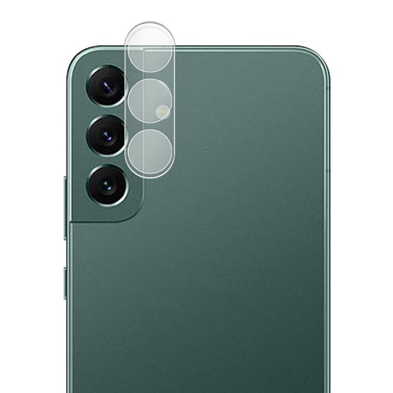 AMORUS For Samsung Galaxy S24 Tempered Glass Camera Lens Protector Silk Printing Film