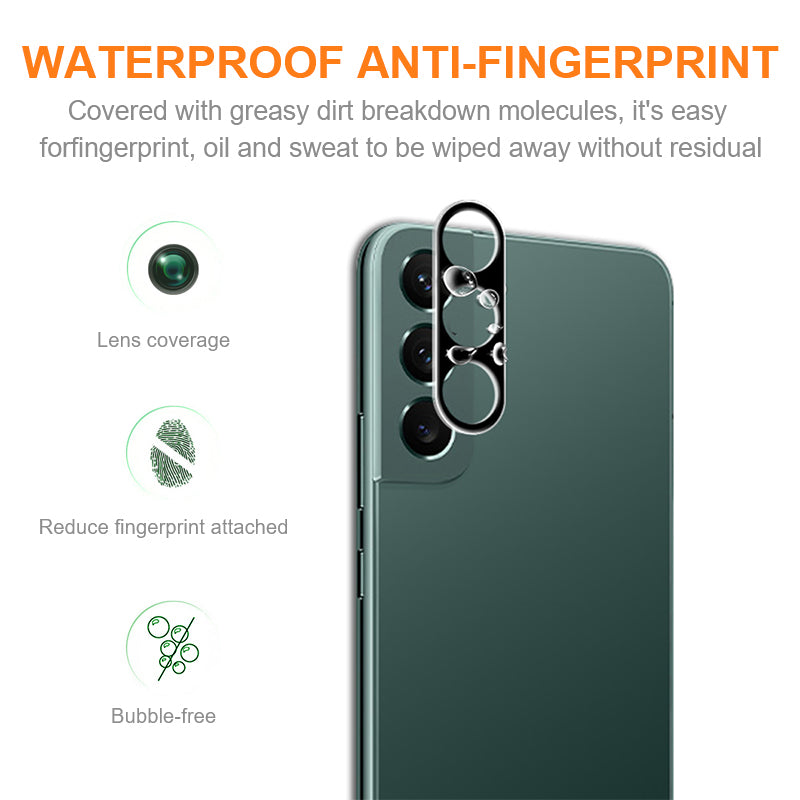 AMORUS For Samsung Galaxy S24 Camera Lens Protector Silk Printing Phone Rear Lens Film