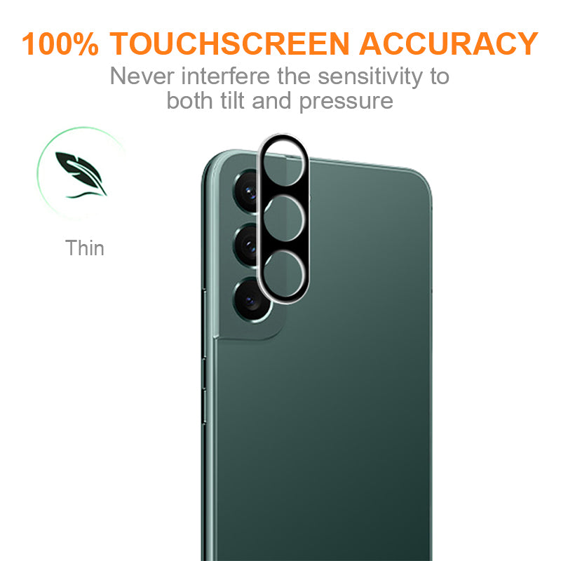 AMORUS For Samsung Galaxy S24 Camera Lens Protector Silk Printing Phone Rear Lens Film