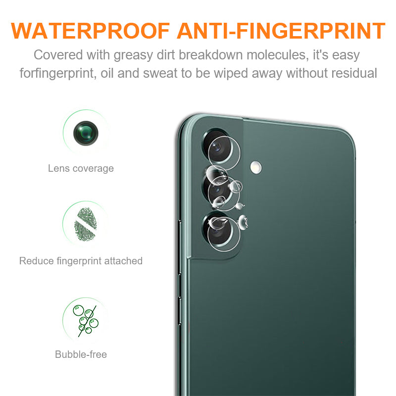 AMORUS For Samsung Galaxy S24 1 Set Rear Lens Protector Tempered Glass Camera Lens Film