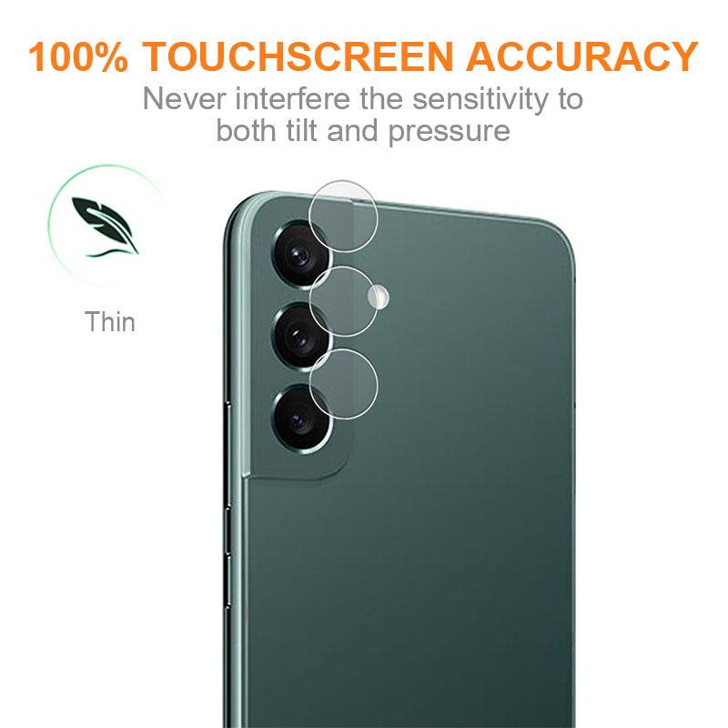 AMORUS For Samsung Galaxy S24 1 Set Rear Lens Protector Tempered Glass Camera Lens Film