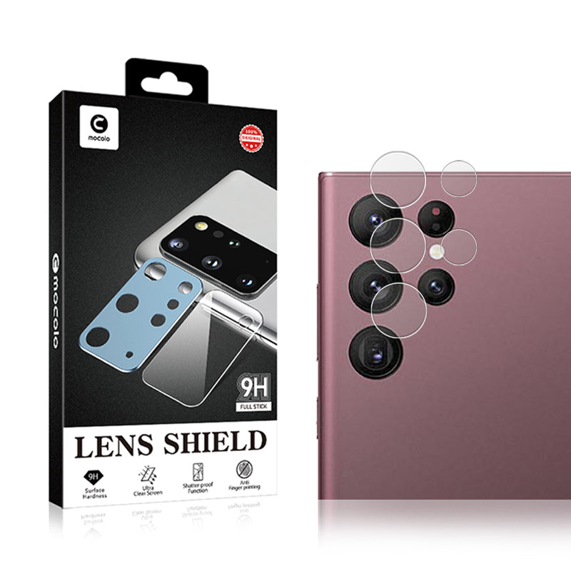 MOCOLO For Samsung Galaxy S24 Ultra 1 Set Tempered Glass HD Clear Camera Lens Protector