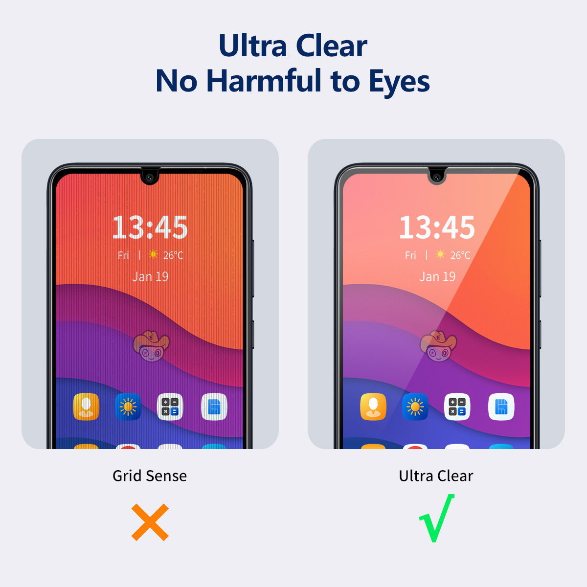 ENKAY HAT PRINCE 5Pcs For Samsung Galaxy A15 4G / 5G Anti-peep Explosion-proof Screen Protector