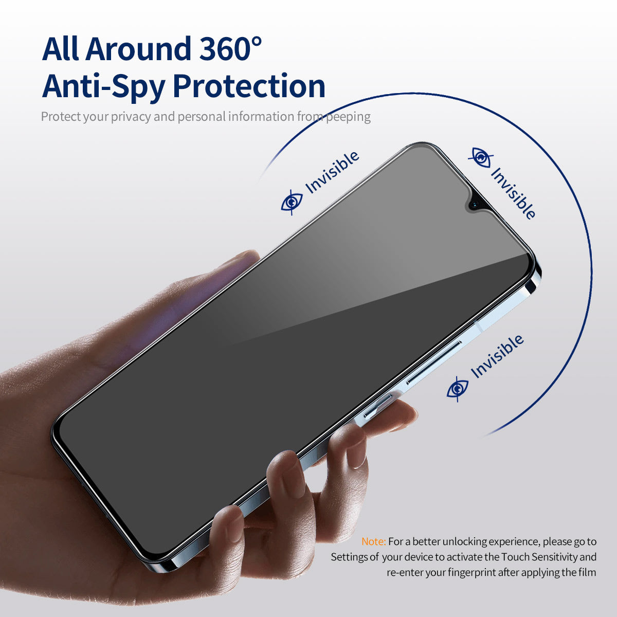 ENKAY HAT PRINCE 5Pcs For Samsung Galaxy A24 4G (162.1 x 77.6 x 8.3mm) Anti-peep Full Screen Protector