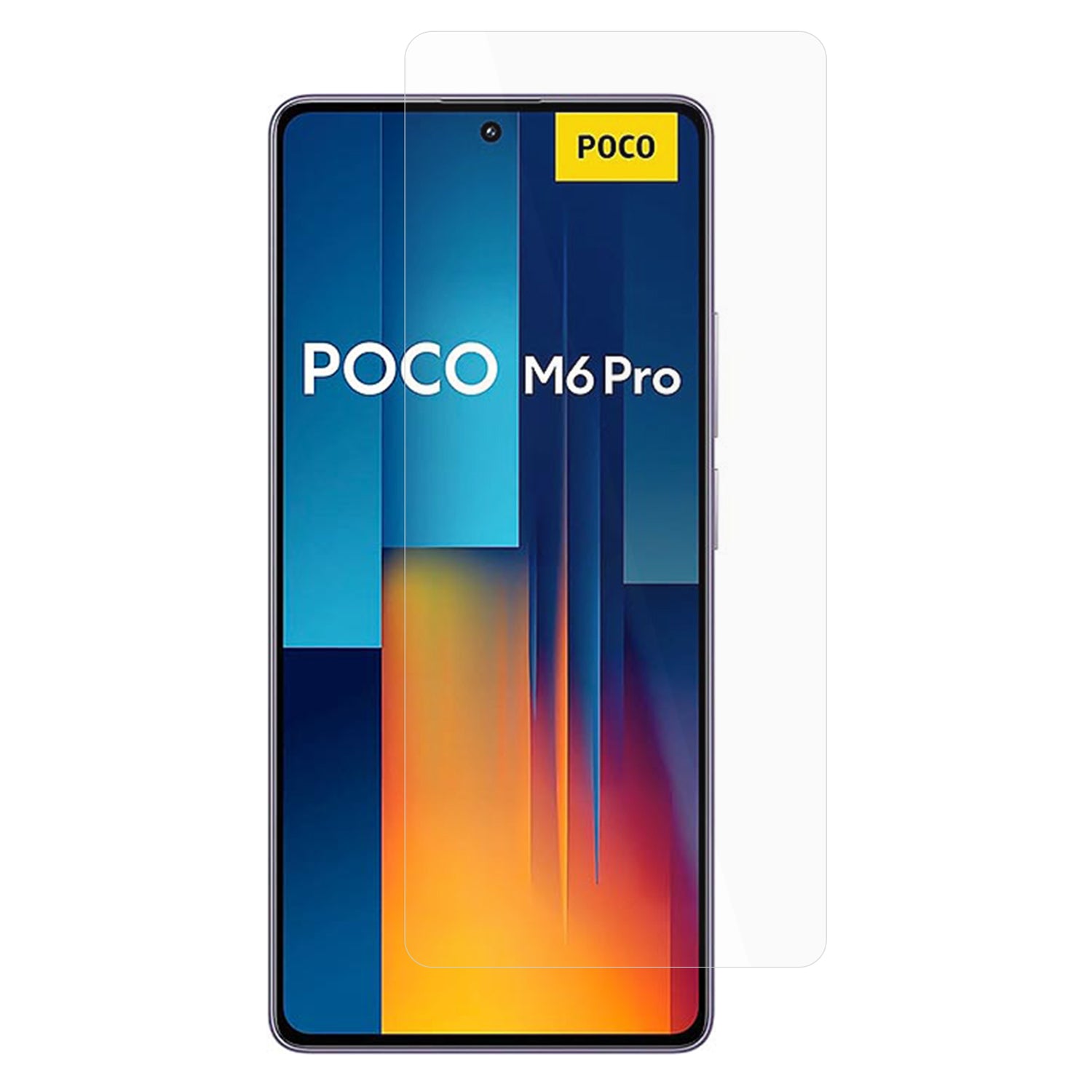 AMORUS For Xiaomi Poco M6 Pro 4G / Redmi Note 13 Pro 4G Screen Protector 2.5D HD Clear Film