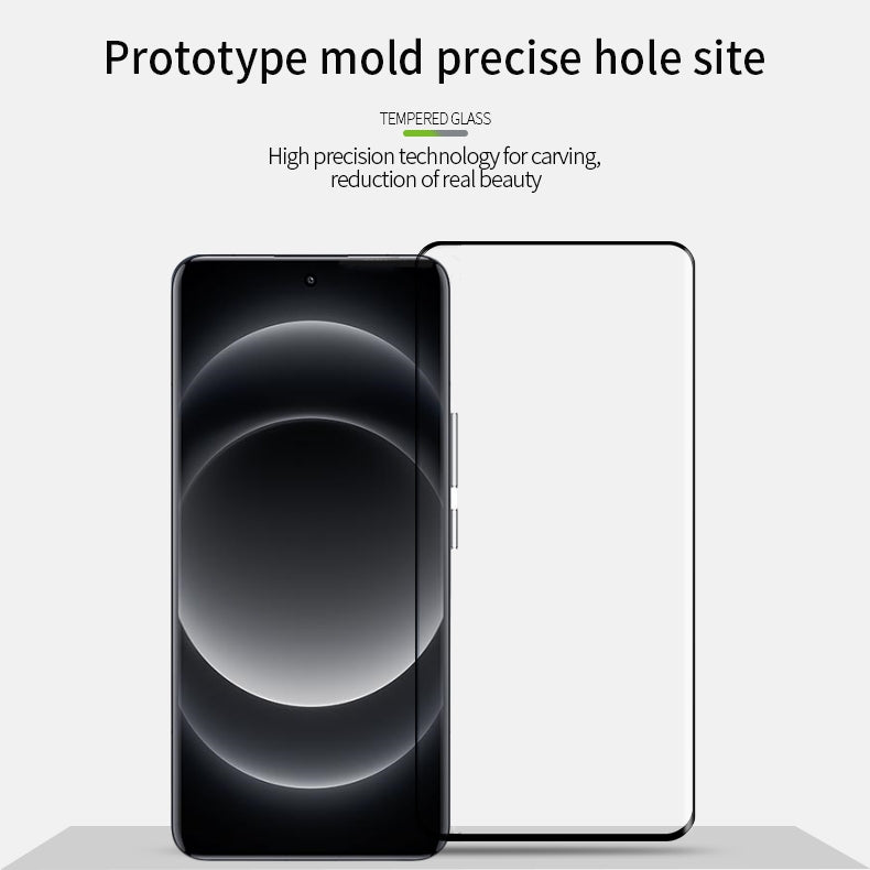 PINWUYO For Xiaomi 14 Ultra Full Glue Screen Protector 3D Hot Bending Tempered Glass Film