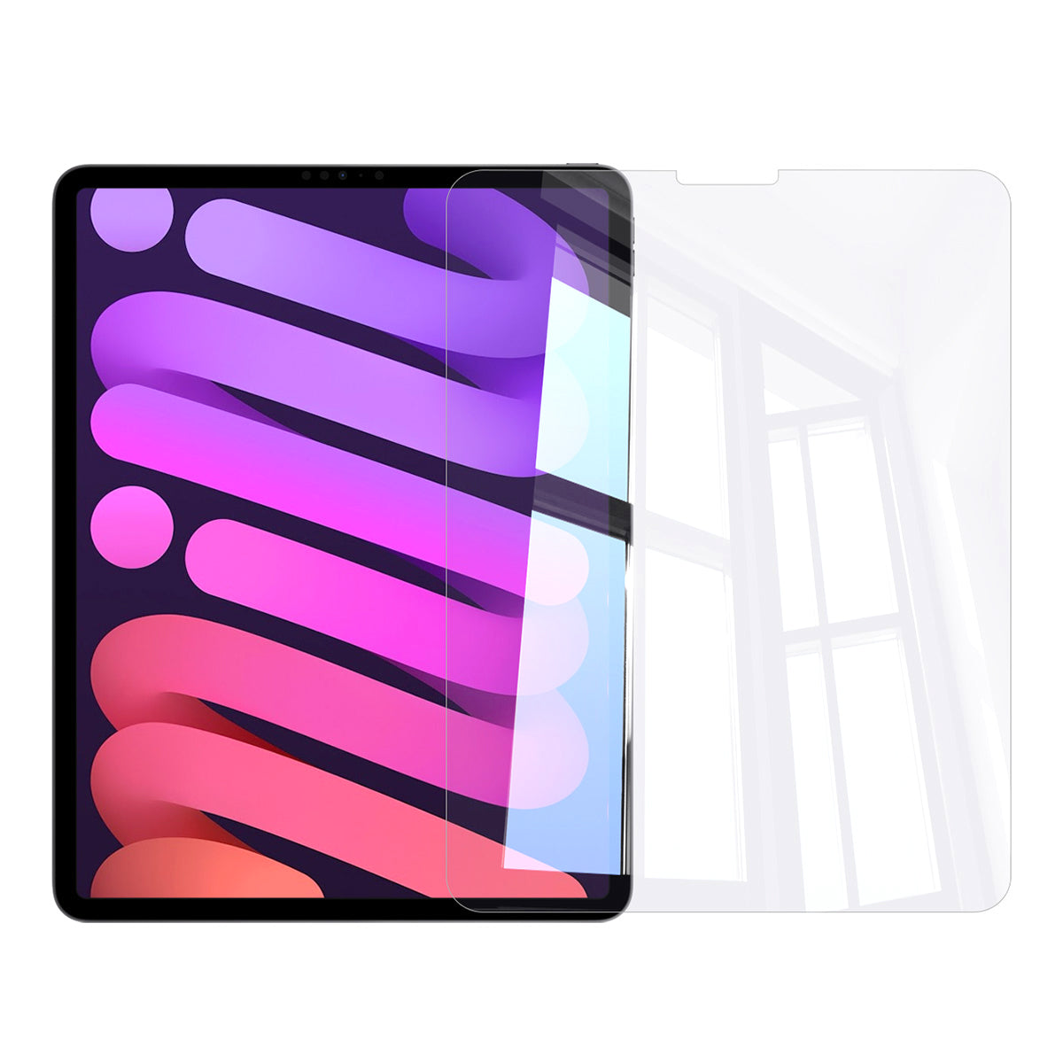 BASEUS Crystalline Series for iPad mini (2021) Screen Protector CSG Glass Anti-fingerprint HD Clear Film
