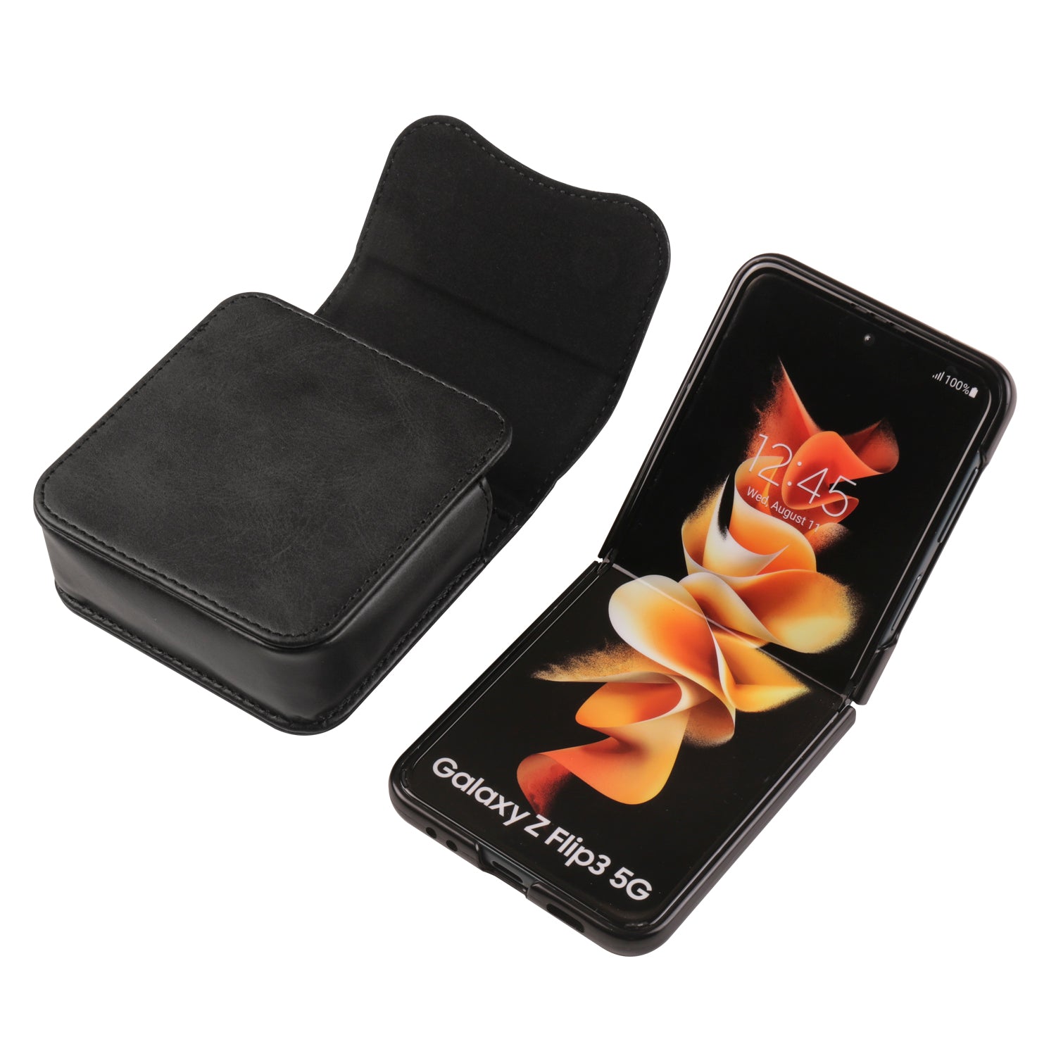 Phone Belt Bag for Universal Folding Cell Phones Magnetic Waist Pouch with Card Slots