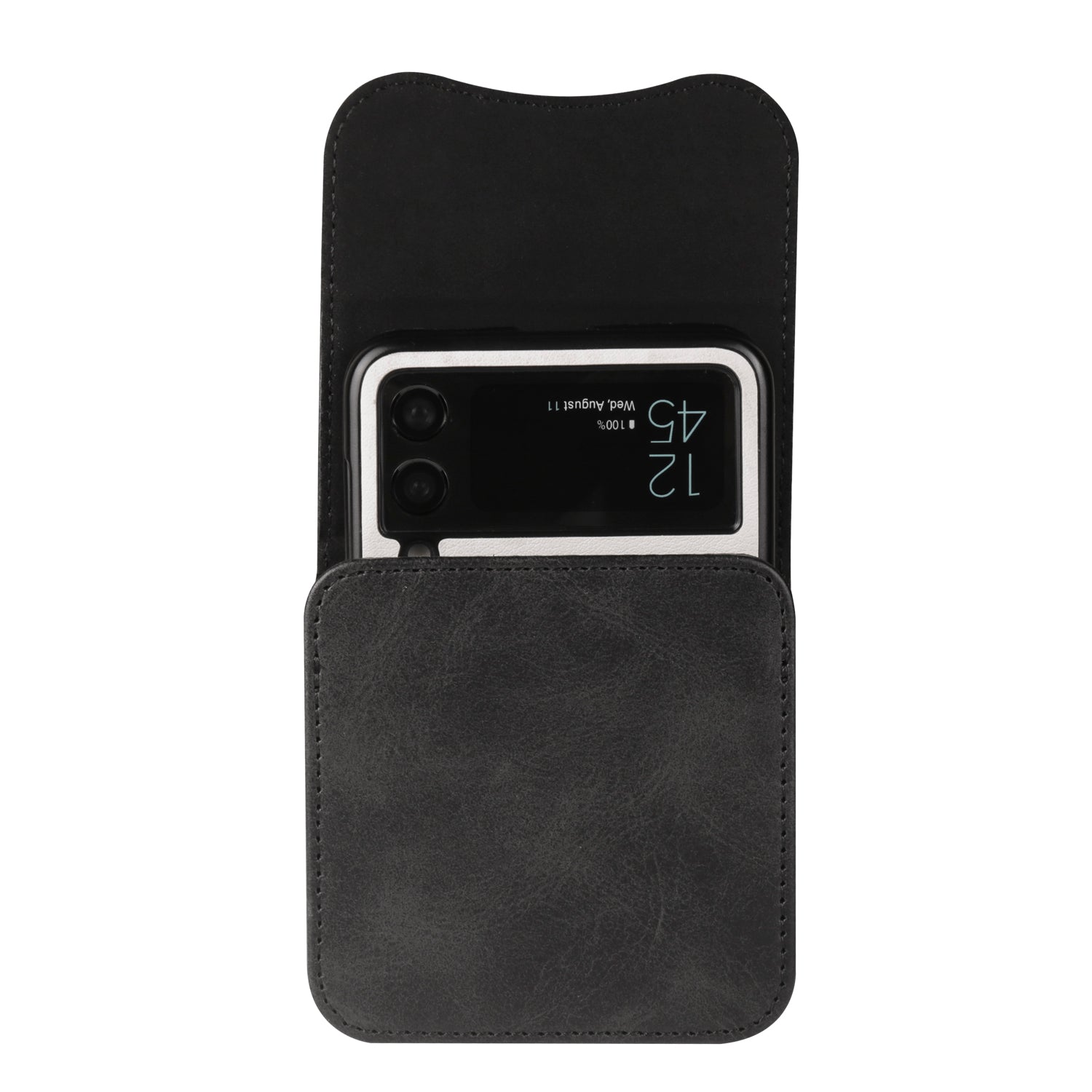 Phone Belt Bag for Universal Folding Cell Phones Magnetic Waist Pouch with Card Slots