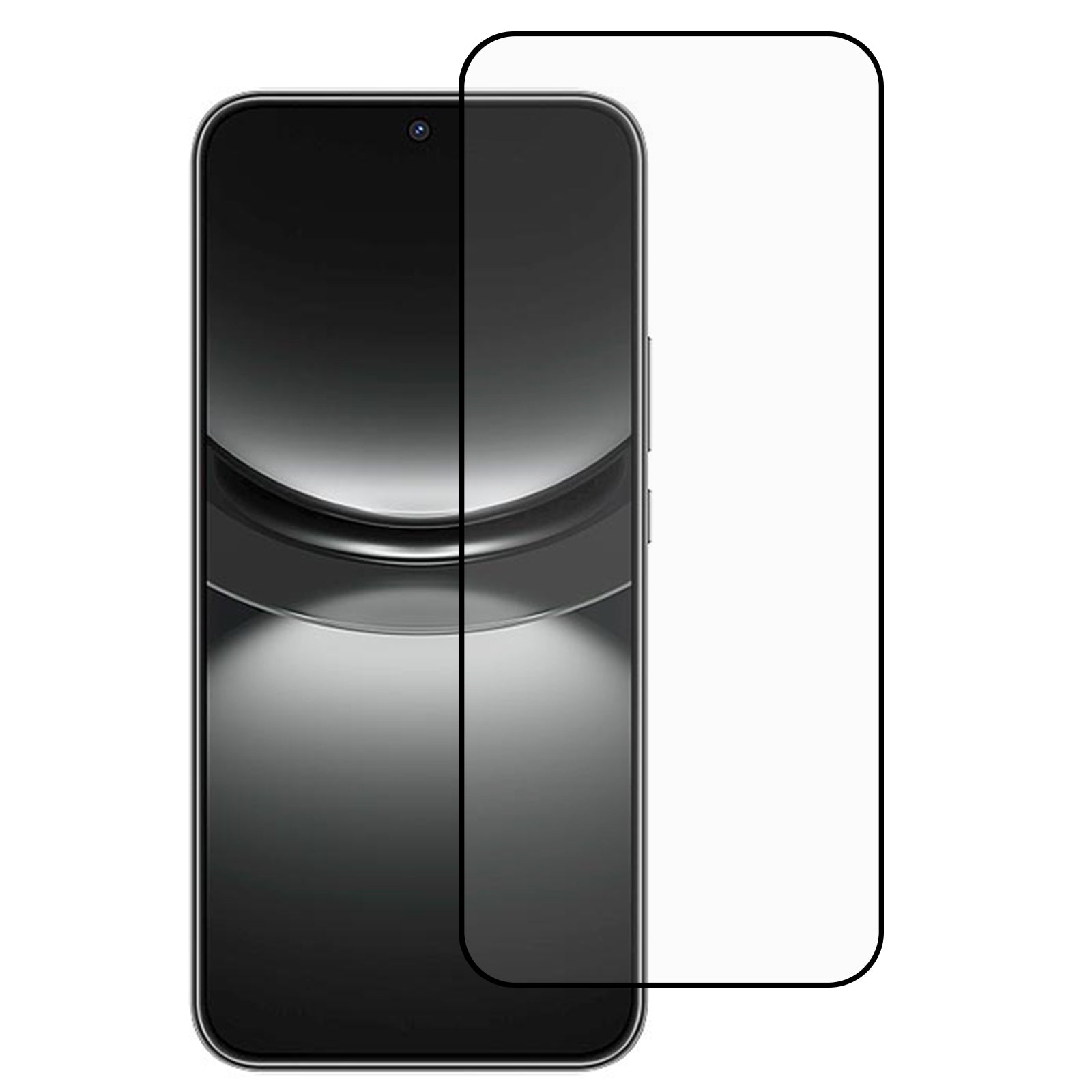 For Huawei nova 12 5G Screen Protector Anti-Shattering Silk Printing Tempered Glass Film