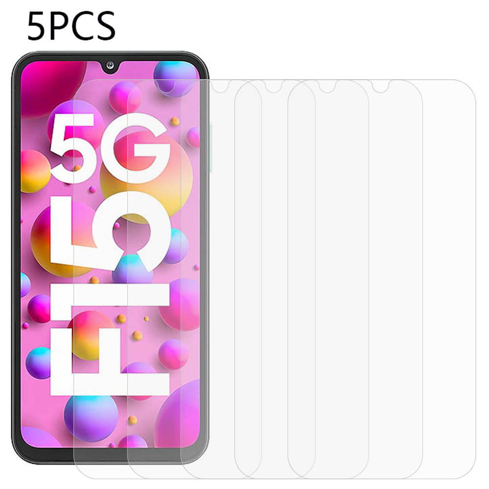 5PCS For Samsung Galaxy F15 5G Tempered Glass Anti-explosion HD Clear Screen Protector