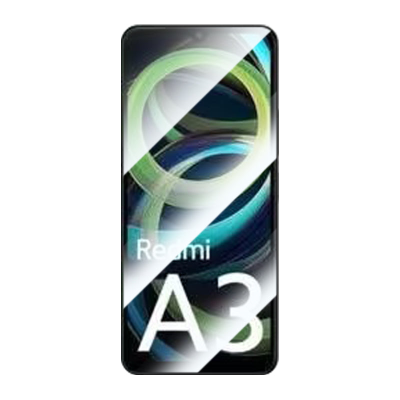 RURIHAI 10Pcs For Xiaomi Redmi A3+ Screen Protector Clear 9H Hardness High Aluminium-silicon Glass Film